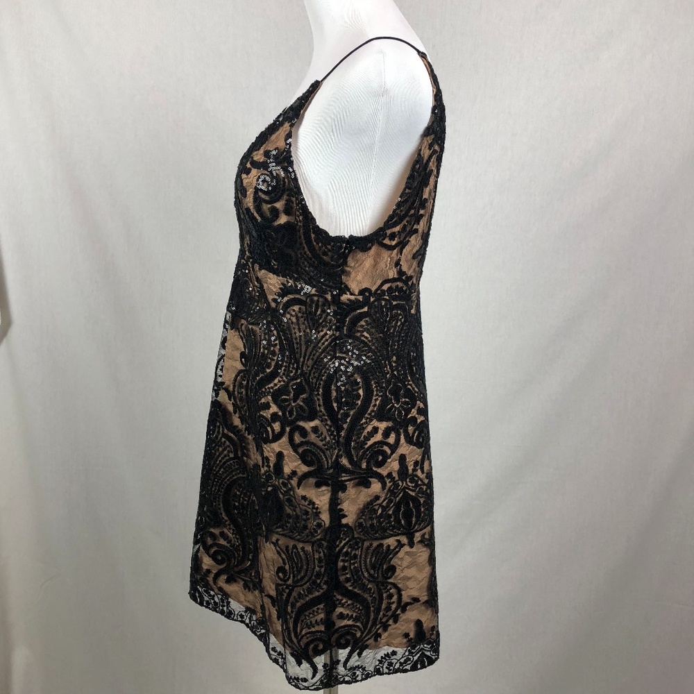 NEW Free People Night shimmers lace dress - Picture 7 of 8